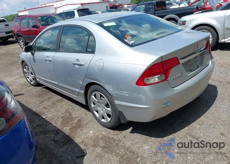2009 Honda Civic Lx из США, поврежденный, VIN 1HGFA165X9L025971